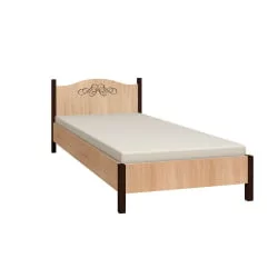 Кровать (900) АДЕЛЕ 5 Дуб Сонома/Орех шоколадный(спальня) / ADELE