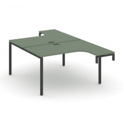 Рабочая станция-надставка на опорные тумбы CОНCЕПТ CН.ДСАН-001 Кобо Черный / CONCEPT CN.DSAN-001