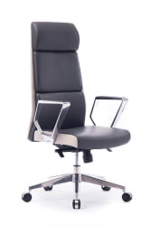Кресло офисное ЛОНДОН ЛУКС Темно-светло серый / LONDON LUX