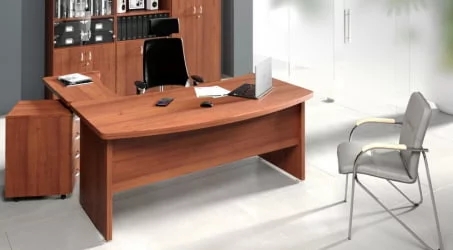 Комплект мебели для кабинета руководителя Танго №02 Орех
