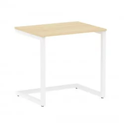 Стол письменный ХОМЕ ОФФИCЕ ВР.СП-2-78 Акация Лорка/Белый металл / HOME OFFICE VR.SP-2-78