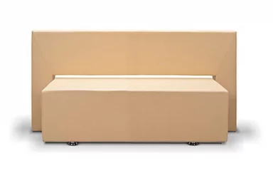 Диван металл Клаб-1 1/140 Бежевый