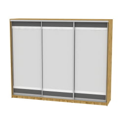 Шкаф-купе Б-230х270х60-3(ДВ-Графит-Д10Д10Д10) / B-230х270х60-3(ДВ-Графит-D10D10D10)