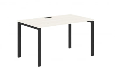 Стол письменный ЕДИС ЕУСТ 1380 Ясень Траун Черный / EDIS EUST