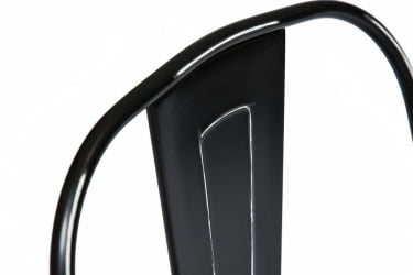 Стул ЛОФТ CХАИР (мод. 012) металл, 45*35*85см, черный/блаcк винтаге / LOFT CHAIR (mod. черный/black vintage