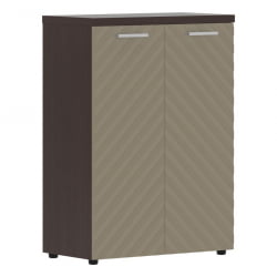 Шкаф с глухими средними дверьми и топом Торр ЛУКС ТЛМC 85.1 Венге Магия Капучино / Torr LUX TLMC