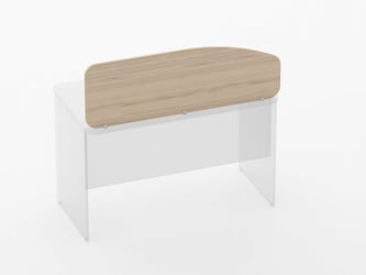 Экран разделительный Глассй 5.12.12 Туя / Glassy