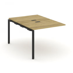 Двойной наборный элемент рабочей станции CОНCЕПТ CН.ДНРС-001 Дуб Винченцо Черный / CONCEPT CN.DNRS-001