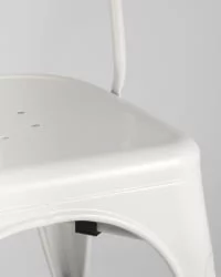 Стул ТОЛИКС с высокой спинкой Белый матовый / TOLIX