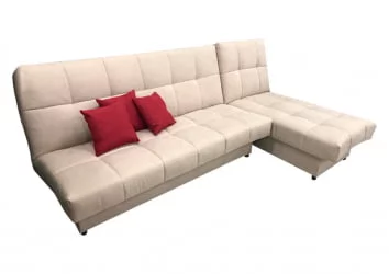 Оттоманка Эльбрус с оттоманкой на независимом пружинном блоке