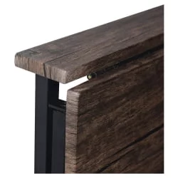 Письменный стол БРАБИКС ЛОФТ CД-001 Мореный дуб / BRABIX LOFT CD-001