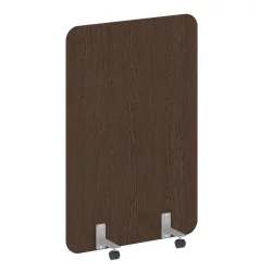 Перегородка на металлических опорах, на роликах Р-лине ДП.Р-100-150 Венге Цаво / R-line DP.R-100-150