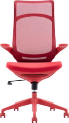 Кресло руководителя Еверпроф Спирит Сетка Красный / Everprof Spirit