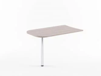 Брифинг приставка для столов КСЕТ КСБ 127 (Дуб Сонома) / XET XB