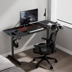 Геймерский стол ЕУРЕКА ГИП 55 Блаcк / EUREKA GIP Black