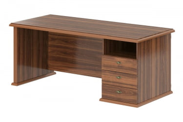 Стол для руководителя РДТ 188(Р) Орех Даллас / RDT 188(R)