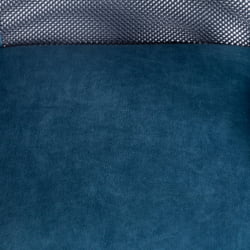 Кресло СТАФФ флок/ткань, синий/серый, 32/В-12 / STAFF 32/W-12