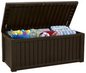 Сундук классический РОCКВООД СТОРАГЕ БОКС 570 Л Коричневый/Крем / ROCKWOOD STORAGE BOX L