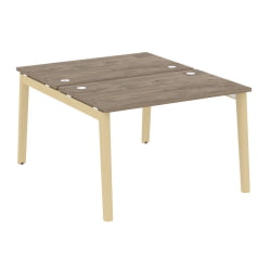 Рабочая станция ОНИКС ВООД ОВ.Д.РС-2.2.7 Тиквуд Темный/Светлый / ONIX WOOD OW.D.RS-2.2.7