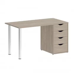 Стол письменный ХОМЕ ОФФИCЕ ВР.СП-3-138.4 Дуб Аттик / HOME OFFICE VR.SP-3-138.4