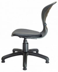 Кресло офисное РCХ 1120 ПЛ Блаcк Черное Серое / RCH PL Black