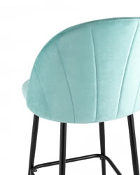 Стул полубарный Логан (ПБ) Бирюзовый