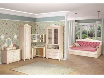 Покрывало детское Алиса с подкладом и наполнителем Розовое