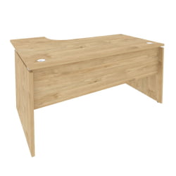 Стол эргономичный правый ОНИКС О.СА-4Р Тиквуд Светлый / ONIX O.SA-4R