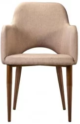 Кресло Ледгер Сканди Браун Темный Орех / Ledger