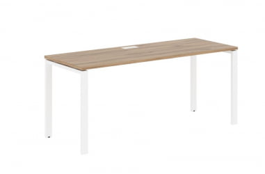 Стол письменный ЕДИС ЕУСТ 1767 Дуб Денвер светлый Белый / EDIS EUST