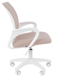 Детское кресло CХАИРМАН ТИН (КИДС) 103 белый пластик БАРНИ (БАРНИ) Зефир / CHAIRMAN (KIDS) (BARNI)