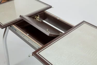 Стол обеденный Аспен КЗ(6195) венге,крокодил жемчужный