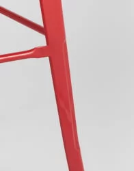 Стул барный Толикс Красный / Tolix