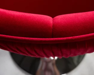 Стул барный ДОБРИН ДЭРCЙ Малиновый велюр 1922-14 / DOBRIN DARCY