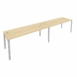 Рабочая станция на 2 раб.места Метал Сйстем Б.СМ-2.5 Акация/Серый / Metal System