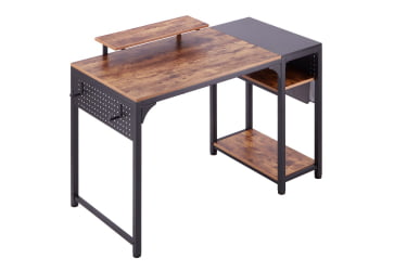 Геймерский стол ЕУРЕКА ЗКС-СС140Б-РББ с шириной 140 см Бровн / EUREKA ZX-SS140B-RBB Brown