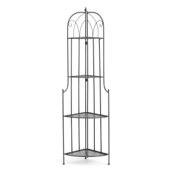 Этажерка Сеcрет Де Маисон Николе (ПЛ08-10338) стальной сплав, черный, 48х33х159 см / Secret De Maison Nicole (PL08-10338)