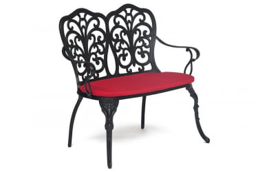 Скамья Сеcрет Де Маисон Сймпхоние сплав металла/алюминий, 95х56х92см, черный / Secret De Maison Symphonie