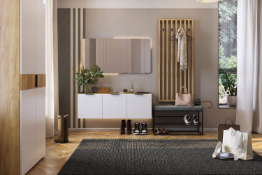 Вешалка Бери МПР-022 Дуб крафт золотой / MPR-022