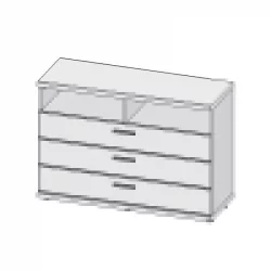 Комод в гостиную Корано Бм.Кор-35 Белый