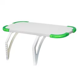 Полка задняя с проставкой Полка_з 3/750 Белая Зеленая / Polka_z