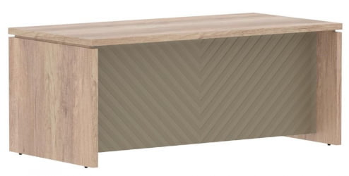 Стол руководителя Торр ЛУКС ТЛСТ 189Х Дуб Каньон Капучино / Torr LUX TLST 189H