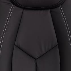 Кресло БОСС Лукс кож/зам, черный, 36-6 / BOSS Lux