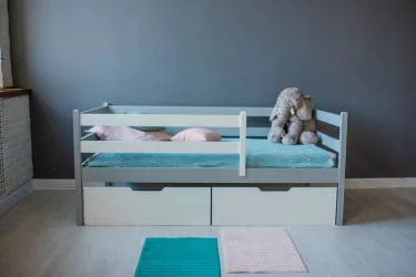 Ящик для детской кровати РооРоом ВК-7 Белые / RooRoom VK-7