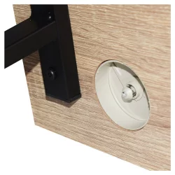 Письменный стол с полками БРАБИКС ЛОФТ CД-006 Дуб натуральный / BRABIX LOFT CD-006