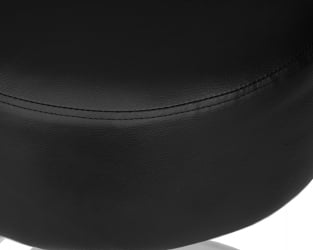 Пуф ДОБРИН ДЭННИ (черный ПУ) / DOBRIN DANNY PU)