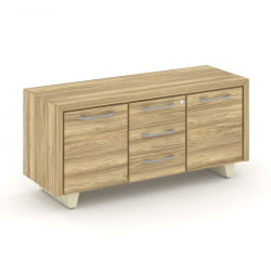 Греденция большая Корнер CОР.ГРБ Гикори Песочный / Corner COR.GRB