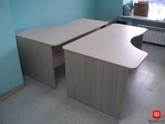 Стол угловой Глассй 1.14.16Пр Туя / Glassy