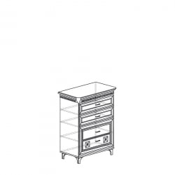 Тумба общего назначения Марлен 483