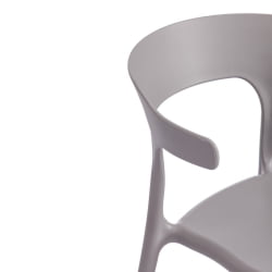 Стул ТОН (мод. ПC33) пластик, 48 кс 48 кс 74 см, темно-серый (Дэрк грей НКС-ГР-20) / TON (mod. PC33) x x (Dark grey NX-GR-20)